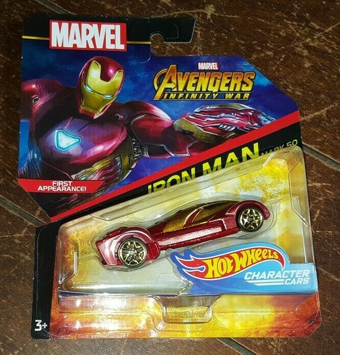 hot wheels avengers infinity war character cars